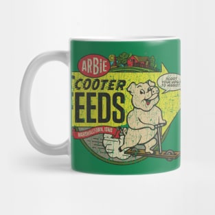 Arbie Scooter Feeds 1945 Mug